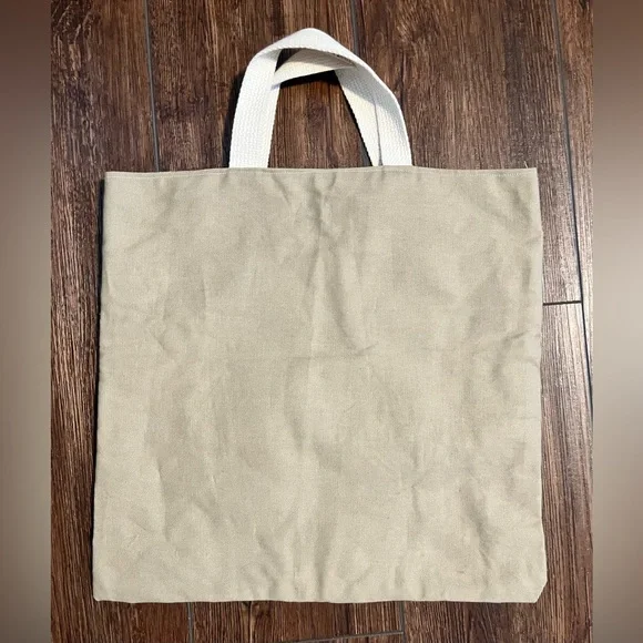 Tote. Embroidered horse. Canvas.  Unisex. - Picture 3 of 8